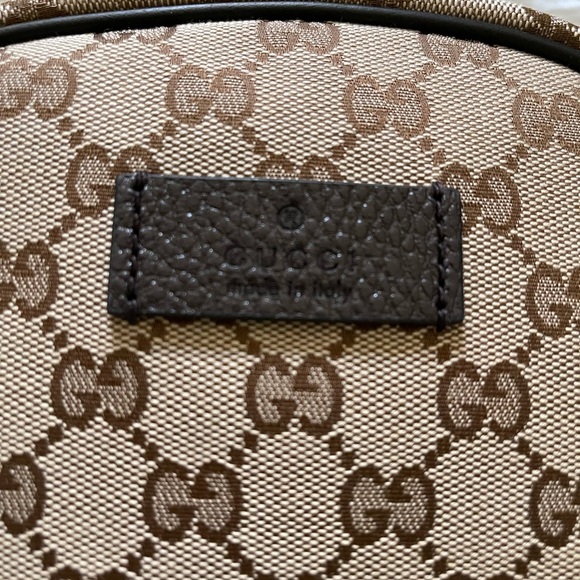 Gucci NWT backpack canvas brown authentic - Picture 3 of 4